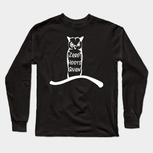 Zero Hoots Given Long Sleeve T-Shirt